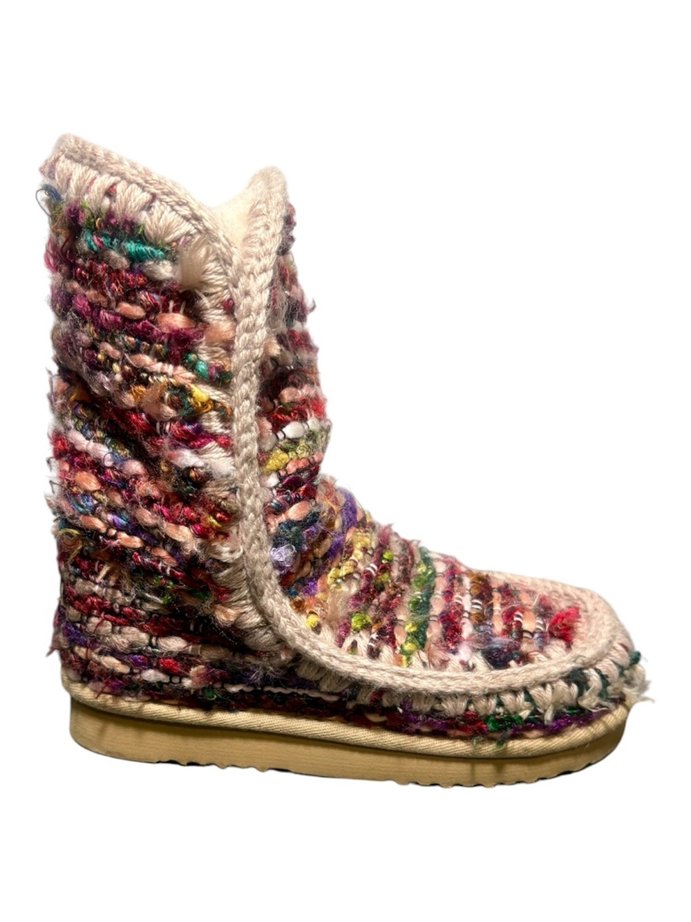 MOU Eskimo Confetti Creston Ankle Boots